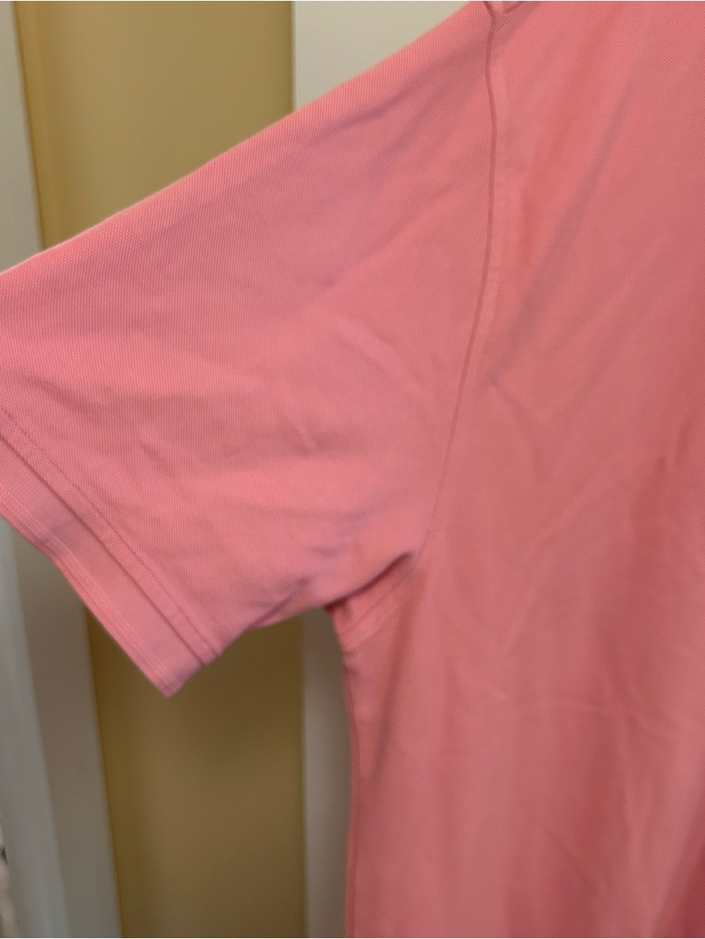 Jos. A. Bank Men's Coral Pink Polo Shirt - Picture 4 of 6